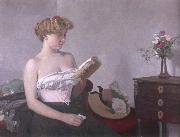 Felix Vallotton, Woman Reading